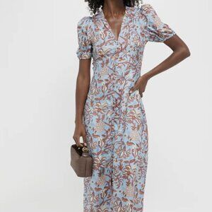 Hannah Artwear Fernando Sky Olivia Midi Dress